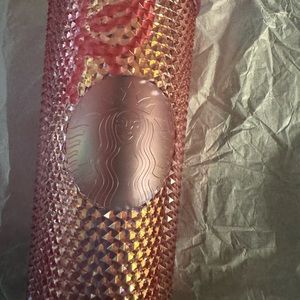 Brand New Starbucks Black Pink Cup